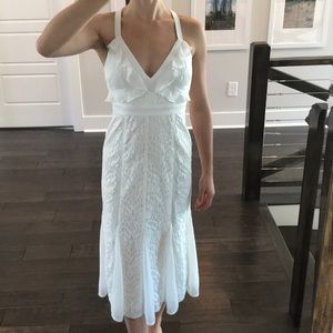 TALULAH DRESS - WHITE